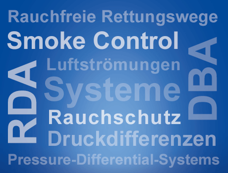 Begriffe Begriffsbestimmung News Dr. Ermer GmbH TROX RDA Rauchschutz-Druck-Anlage 